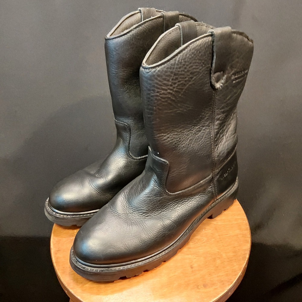 WearGuard 9M Thinsulate Waterproof Oil Resistant Slip On Wellington Leather Boot